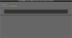 Desktop Screenshot of eque.net