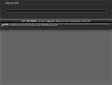 Tablet Screenshot of eque.net